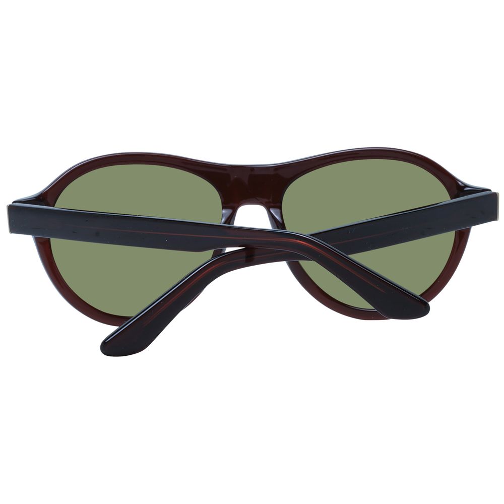 Serengeti Danby SS527004 Brown Acetate Sunglasses
