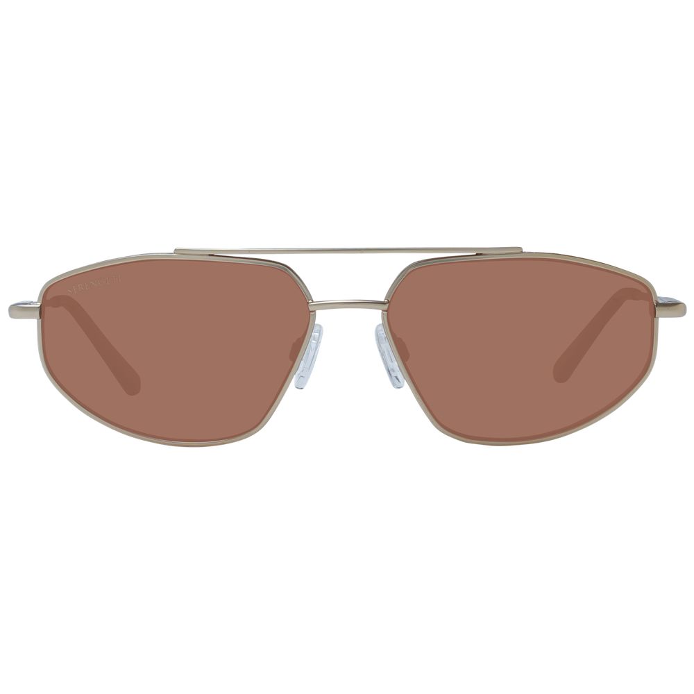 Serengeti Marlon SS539001 Gold Metal Sunglasses