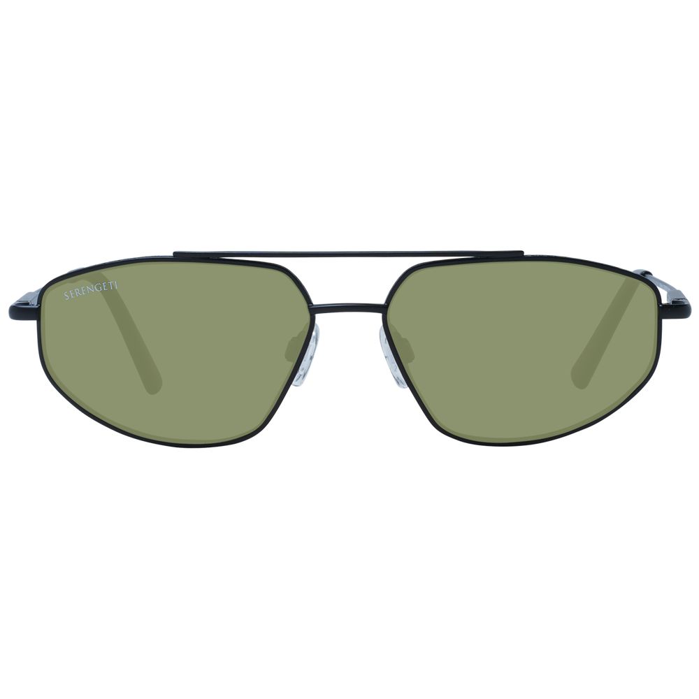 Serengeti Marlon SS539003 Black Metal Sunglasses