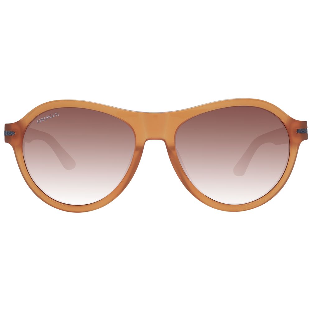 Serengeti Danby SS527002 Brown Acetate Sunglasses