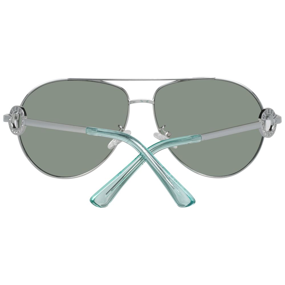 Guess GF0364 10X Silver Metal Sunglasses