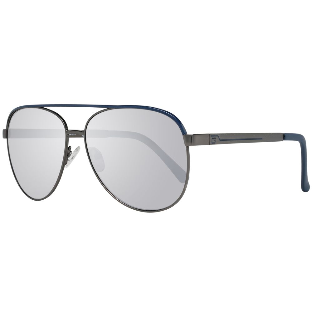 Guess GF0172 08C Gray Metal Sunglasses
