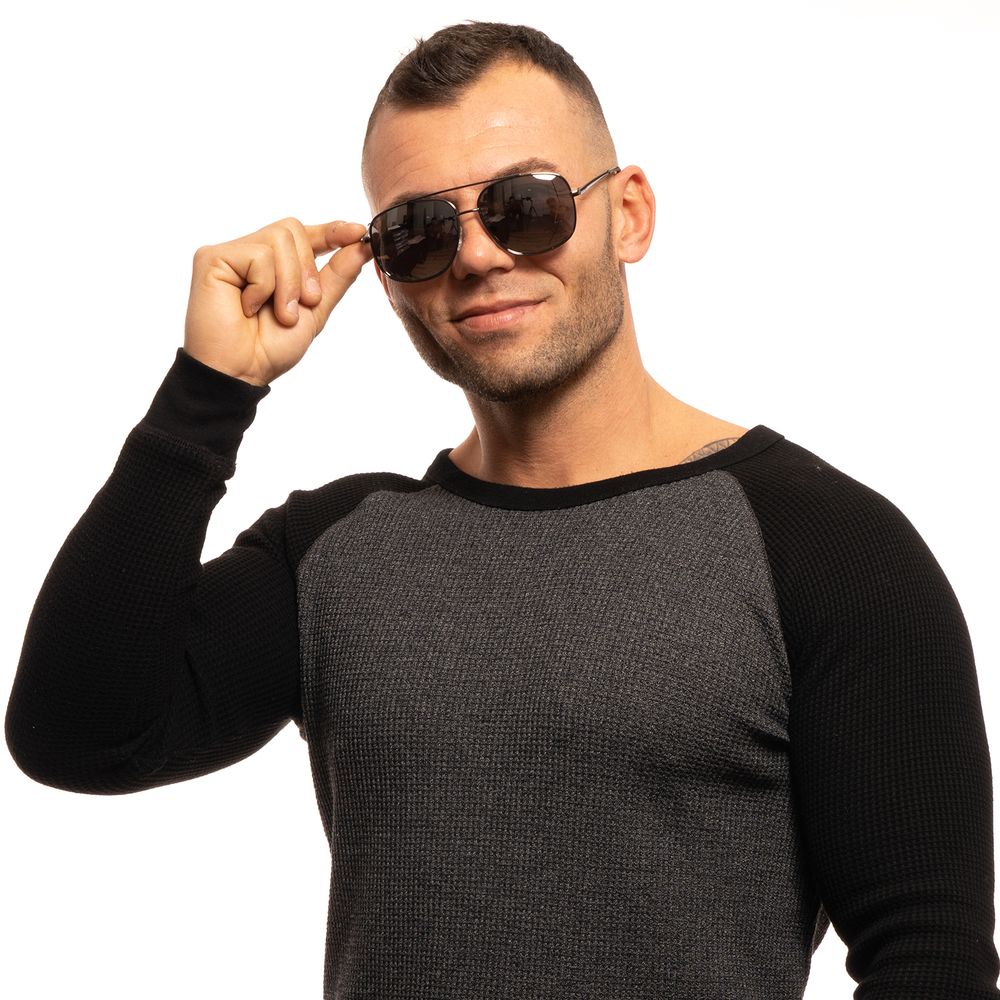 Guess GF0207 08C Gray Metal Sunglasses