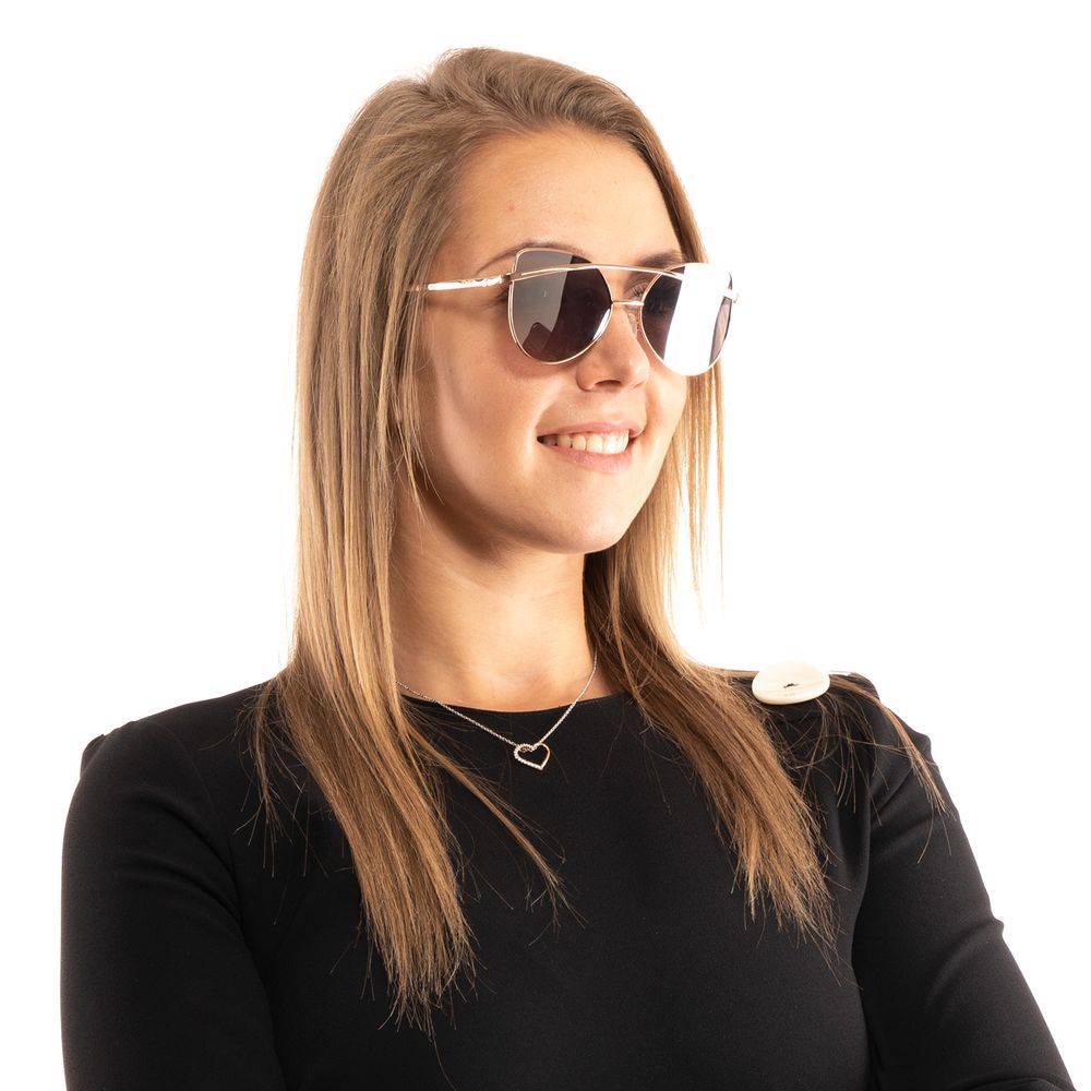 Guess GF0332 28T Rose Gold Metal Sunglasses