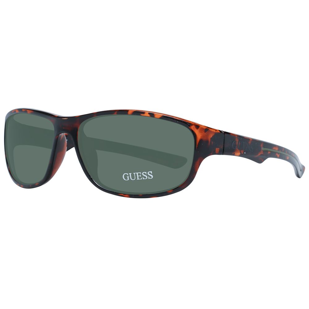 Guess GF0210 52N Brown Plastic Sunglasses