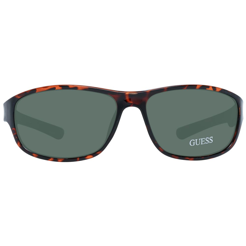 Guess GF0210 52N Brown Plastic Sunglasses