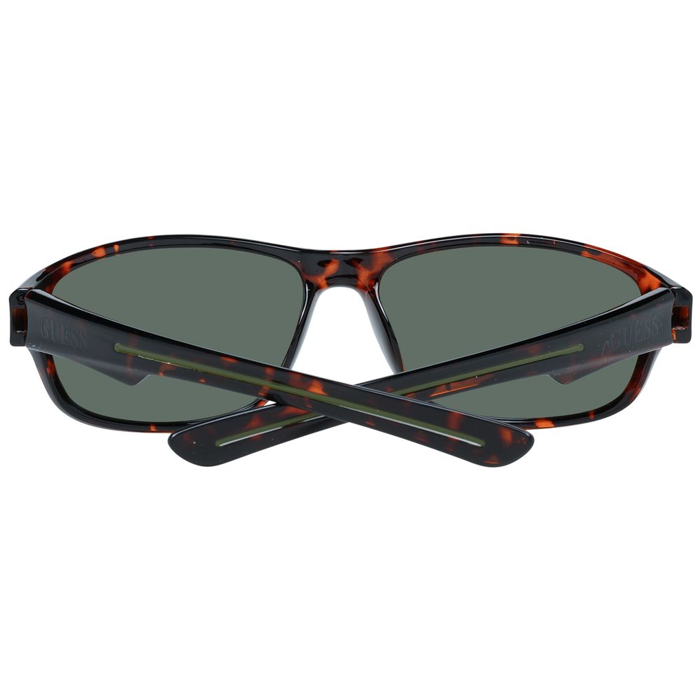 Guess GF0210 52N Brown Plastic Sunglasses