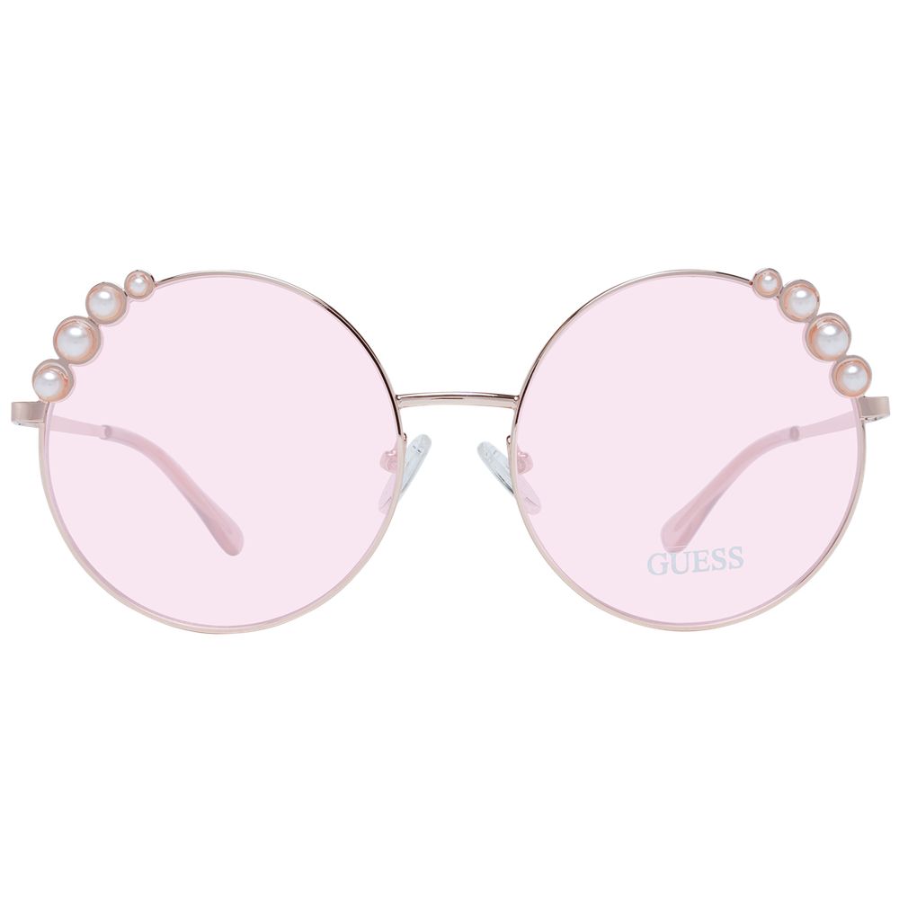 Guess GF0355 28T Rose Gold Metal Sunglasses