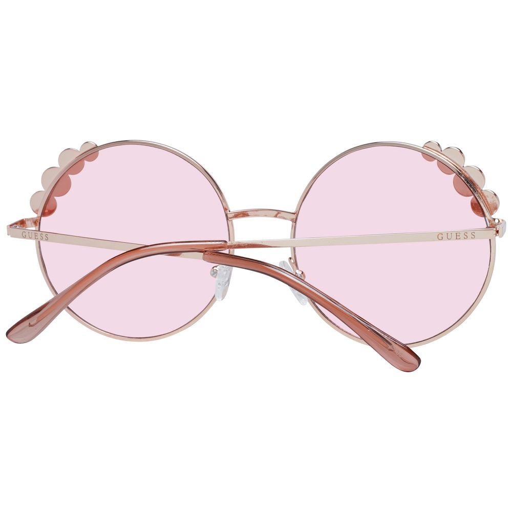 Guess GF0355 28T Rose Gold Metal Sunglasses