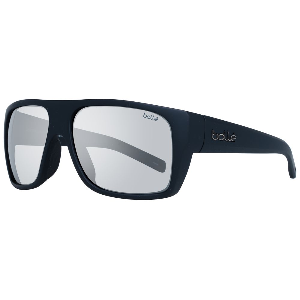 Bollé Falco Polarised Sunglasses Black Grey Cat 3 HD Lens Unisex