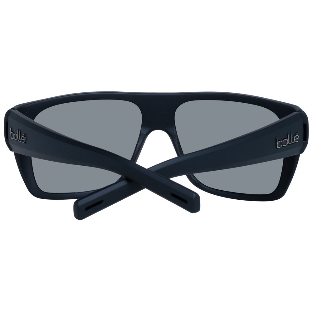 Bollé Falco Polarised Sunglasses Black Grey Cat 3 HD Lens Unisex