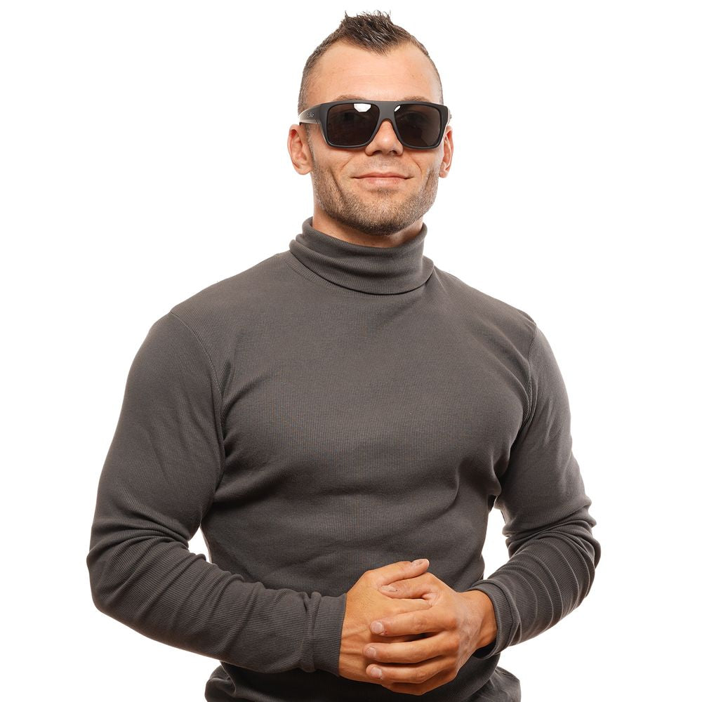 Bollé Falco Polarised Sunglasses Black Grey Cat 3 HD Lens Unisex