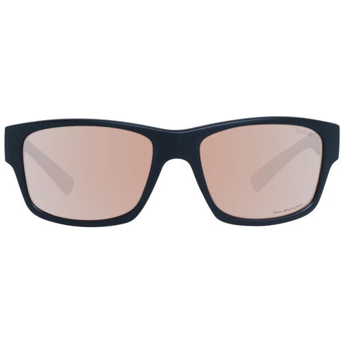 Bollé Holman 12569 Matte Black Phantom Brown Sunglasses 56-20-130