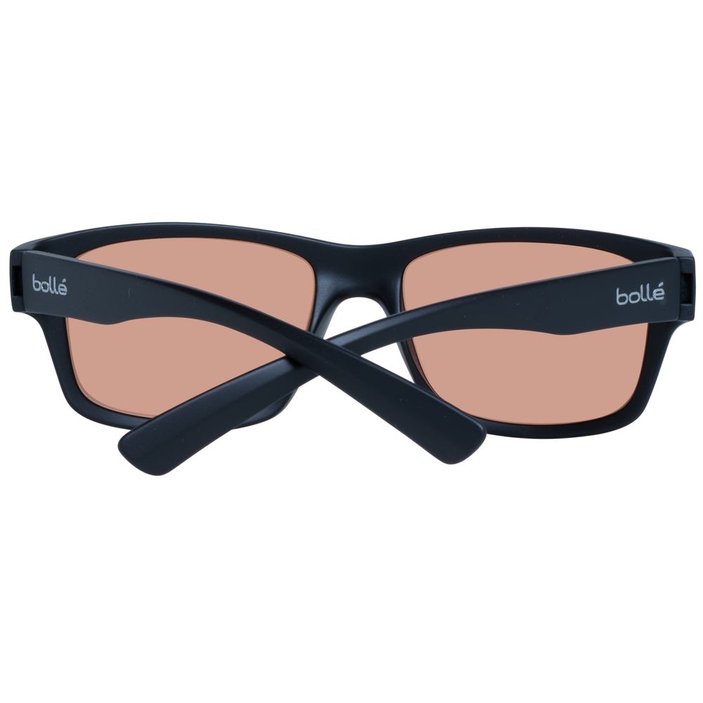 Bollé Holman 12569 Matte Black Phantom Brown Sunglasses 56-20-130