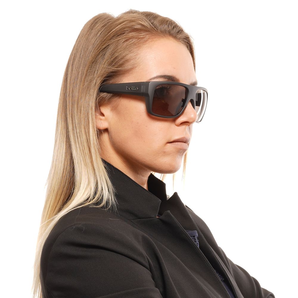 Bollé Falco BS019001 Polarised Sunglasses Black Crystal Volt+ Gun