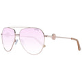Guess GF6140 28T Rose Gold Metal Sunglasses