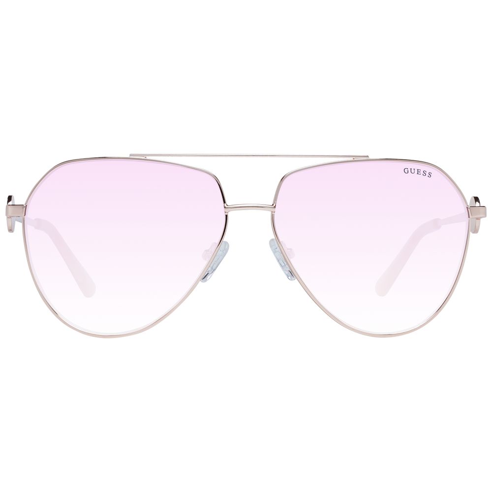 Guess GF6140 28T Rose Gold Metal Sunglasses
