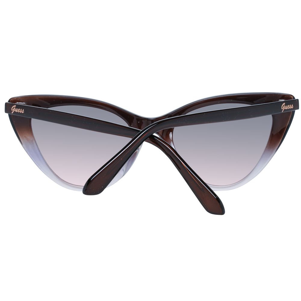Guess GF6147 92B Brown Plastic Sunglasses