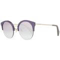 Police SPL615 Siren 1 Women's Sunglasses Purple Metal BNWT