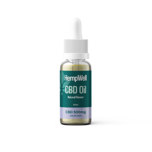 Hempwell Pure CBD Oil 500mg to 3000mg 3 Flavours 30ml