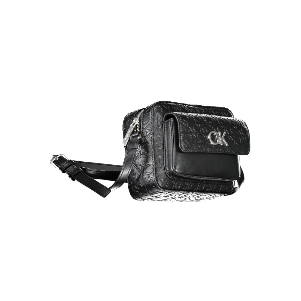 Calvin Klein Shoulder Bag Black Recycled Polyester