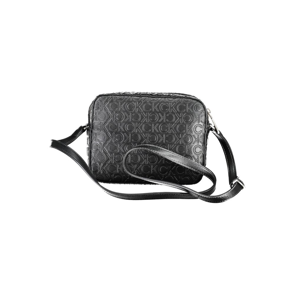 Calvin Klein Shoulder Bag Black Recycled Polyester