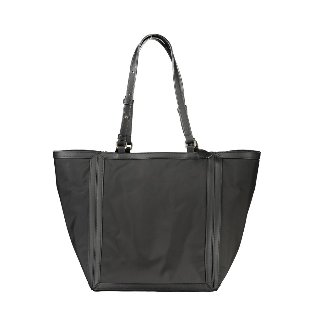 Tommy Hilfiger Women's Black Shoulder Bag Polyester PU