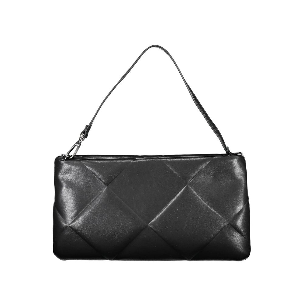 Calvin Klein Women's Black Polyester Bag - Single Handle, Eco Blend