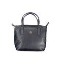 Tommy Hilfiger Women Handbag Blu 51% Polyester 49% PU Zip Closure