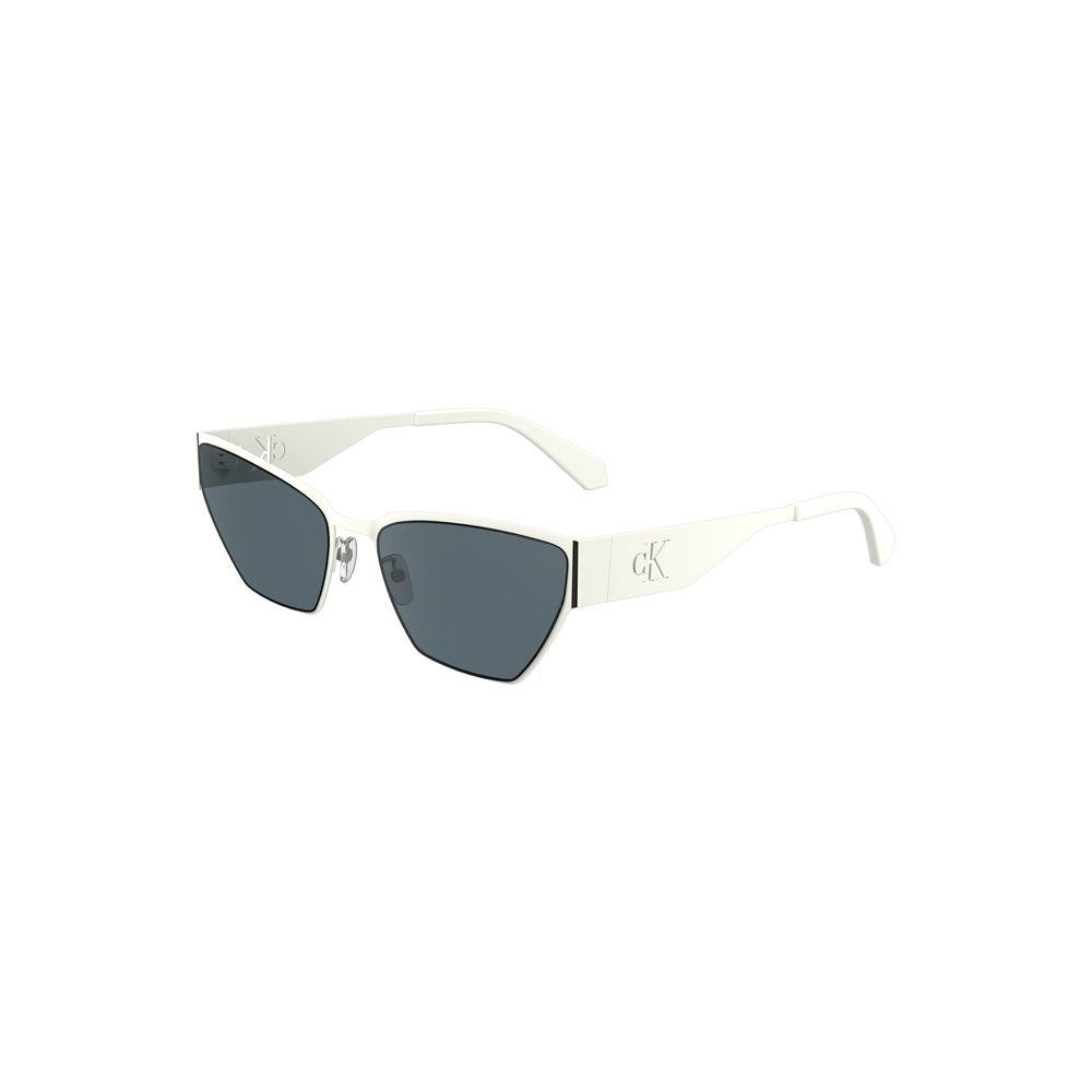 Calvin Klein CKJ24207S 100 White Metal Women Sunglasses