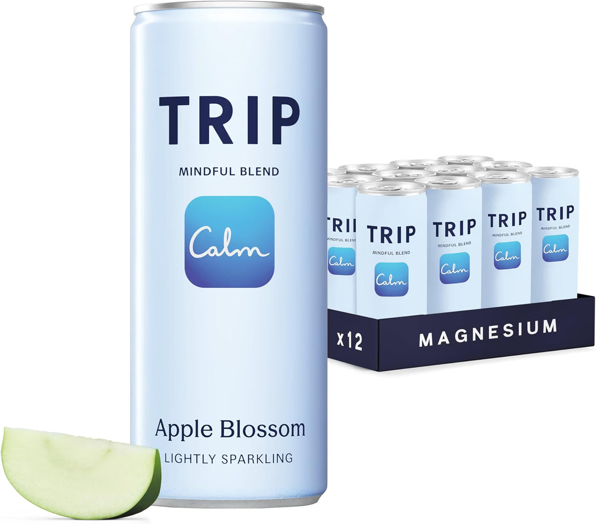 TRIP Sparkling Functional Drink 12 x 250ml CBD or Magnesium Flavour Choice