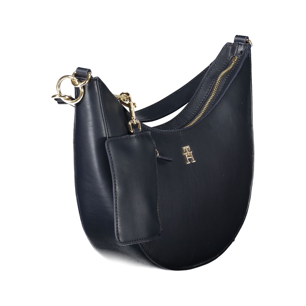 Tommy Hilfiger Women Handbag Blue Polyethylene Shoulder Bag
