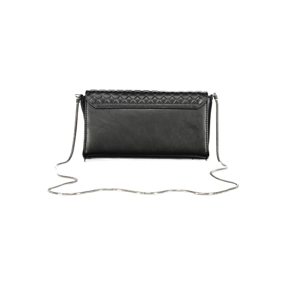 Calvin Klein Women Shoulder Bag Beige Polyester Chain Handle