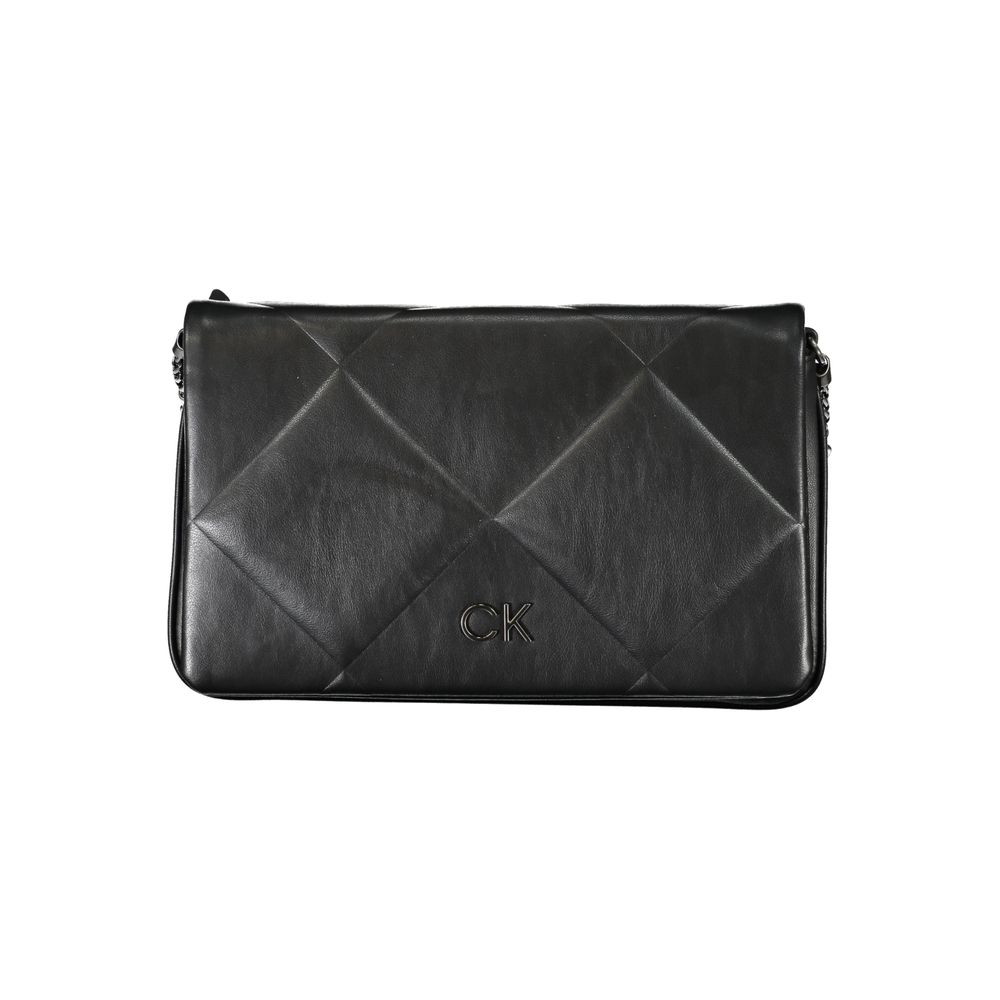 Calvin Klein Women's Shoulder Bag Nero Leather