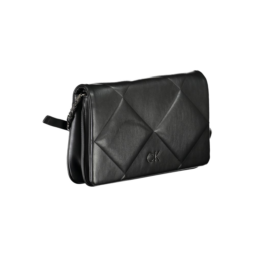 Calvin Klein Women's Shoulder Bag Nero Leather