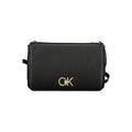 Calvin Klein Shoulder Bag Nero 50% Recycled Polyester Adjustable Strap
