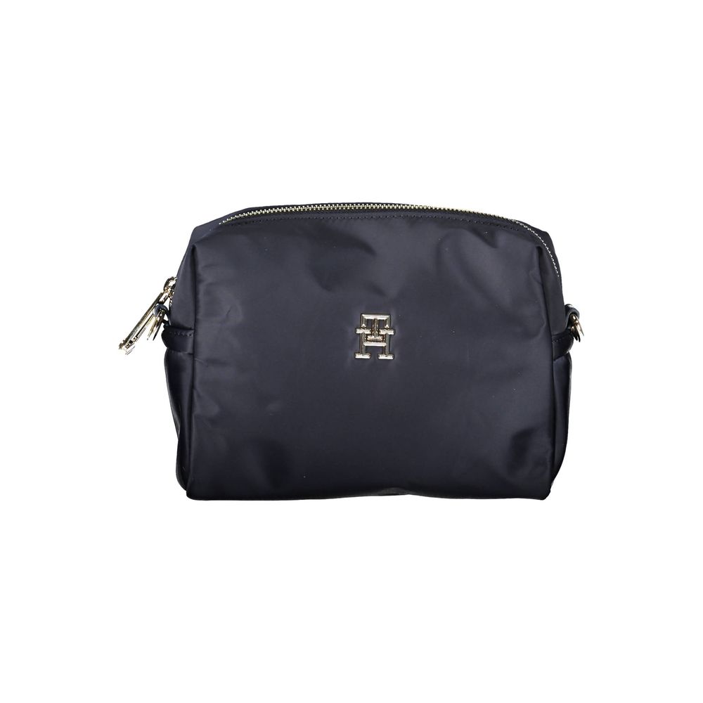 Tommy Hilfiger Women's Shoulder Bag Blu Polyester Adjustable Strap