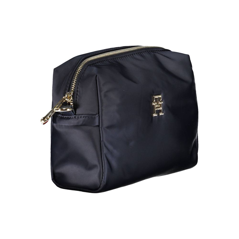 Tommy Hilfiger Women's Shoulder Bag Blu Polyester Adjustable Strap