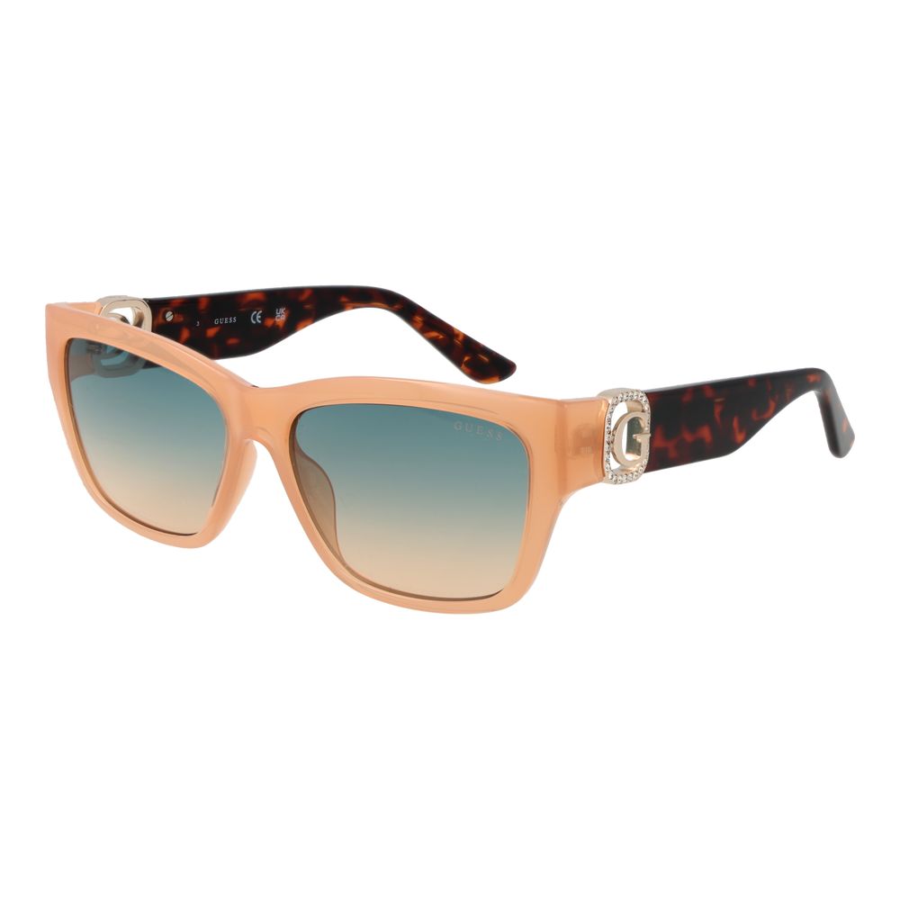 Guess GU00105 57P Beige Stainless Steel Sunglasses