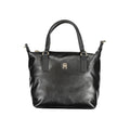 Tommy Hilfiger Woman Handbag Black Polyester PU Removable Strap