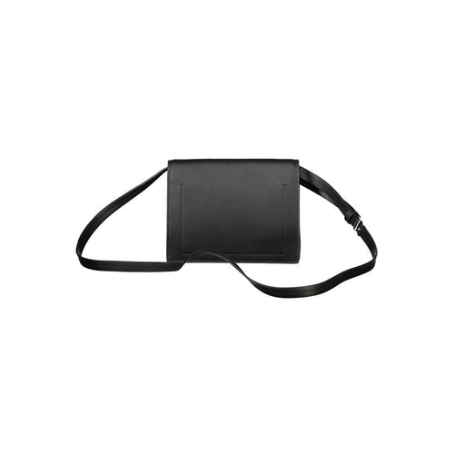 Calvin Klein Shoulder Bag Nero Polyurethane Removable Strap