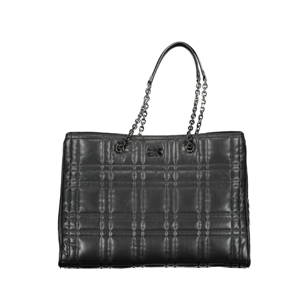 Calvin Klein Handbag Nero Recycled Polyester Shoulder Bag