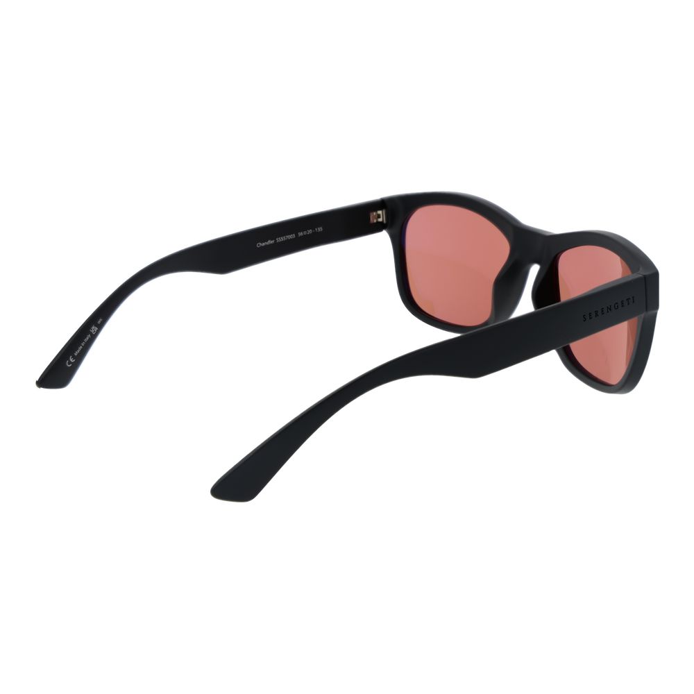 Serengeti Chandler SS557003 Black Plastic Sunglasses