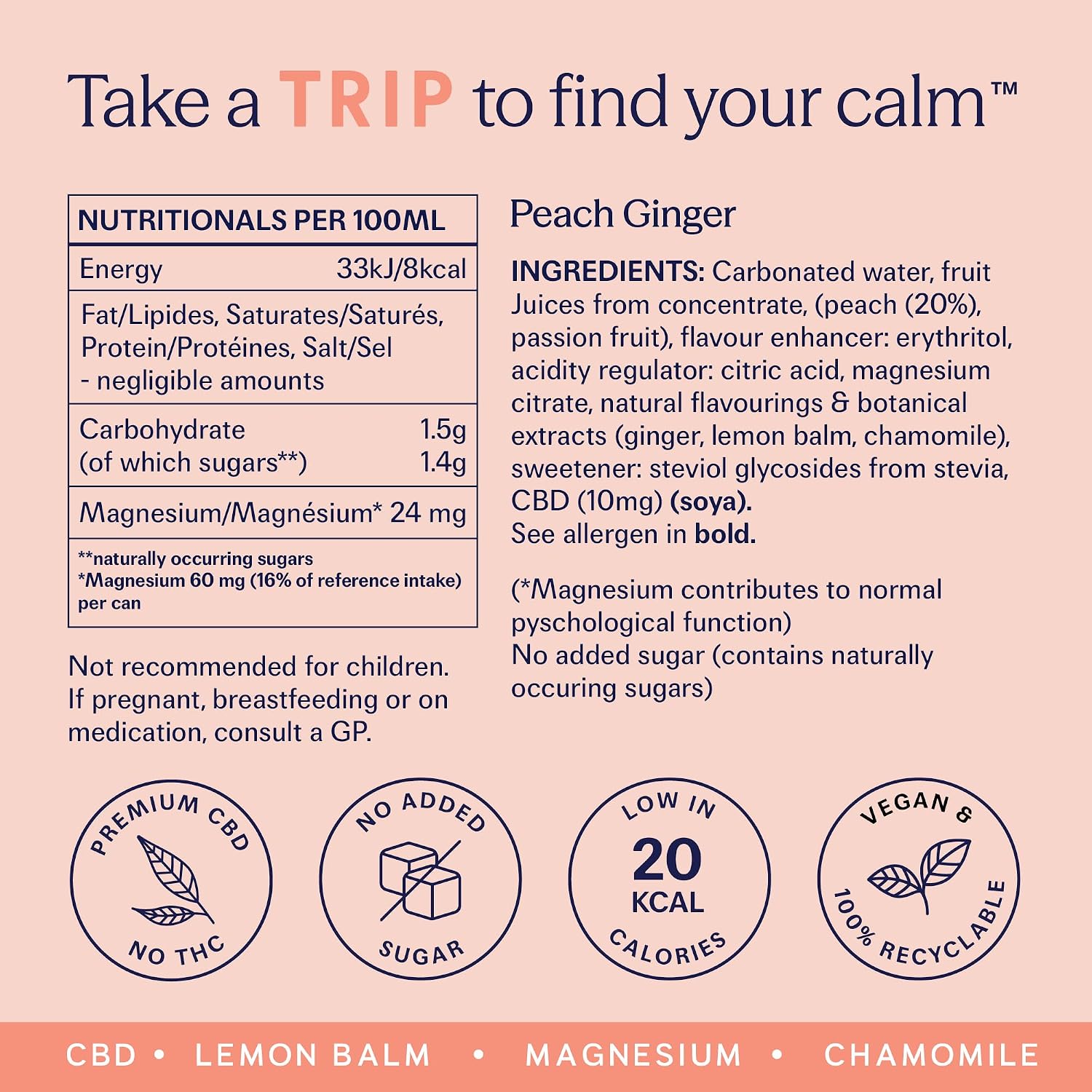 Trip CBD Infused Drink