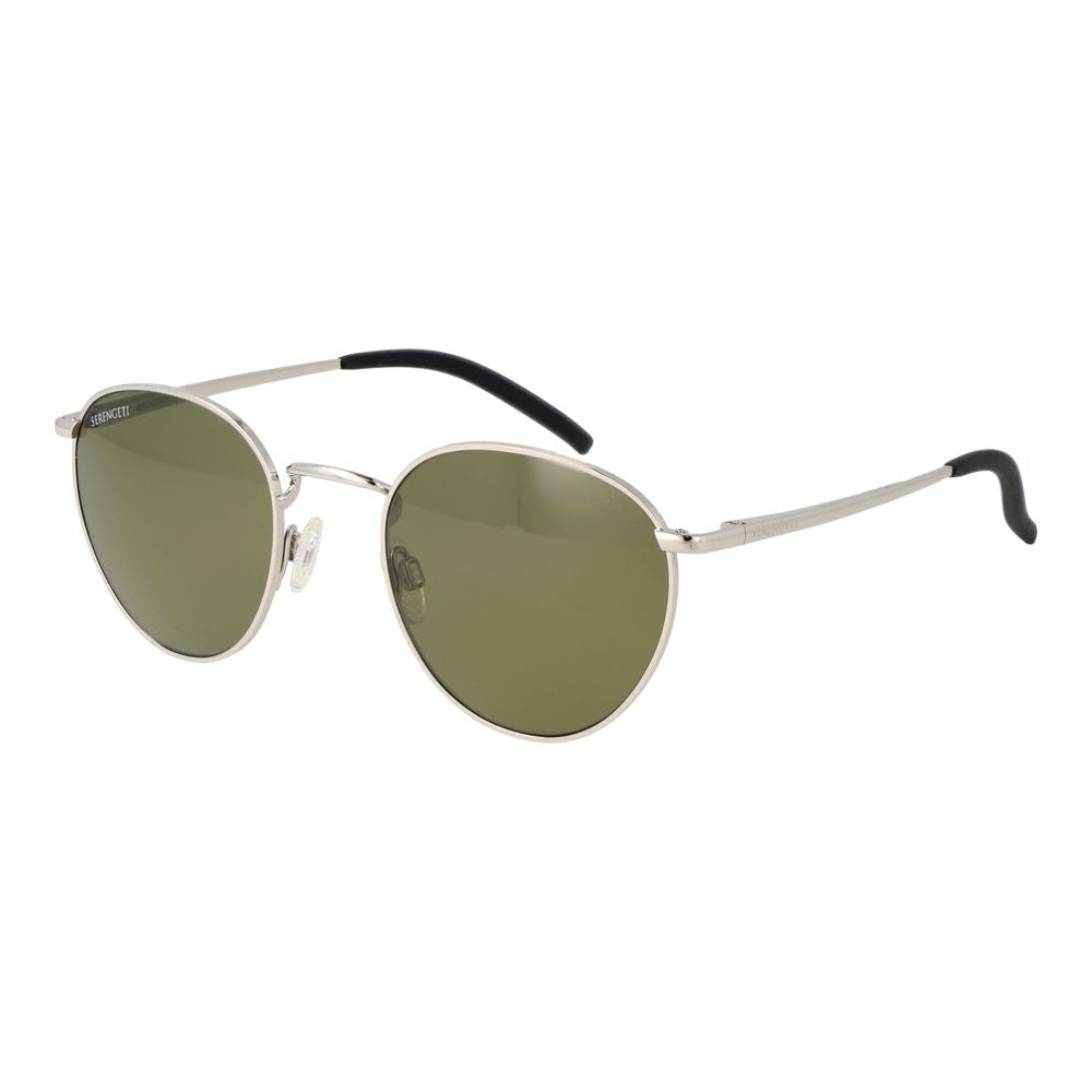 Serengeti Hamel Unisex Polarised Sunglasses Silver Metal BNWT