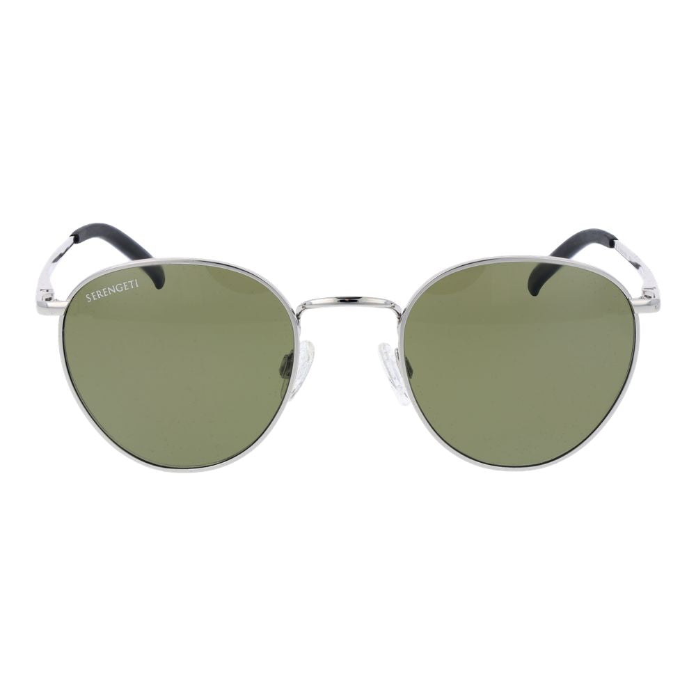 Serengeti Hamel Unisex Polarised Sunglasses Silver Metal BNWT