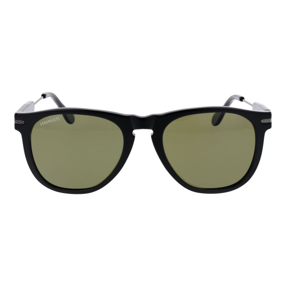 Serengeti Amboy SS530001 Black Plastic Sunglasses