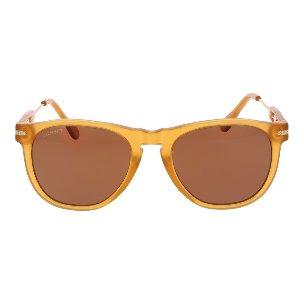 Serengeti Amboy Men's Polarised Sunglasses Orange Plastic BNWT