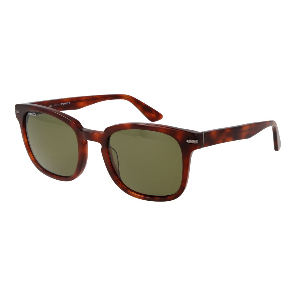 Serengeti Ethan Unisex Polarised Sunglasses Brown Acetate BNWT