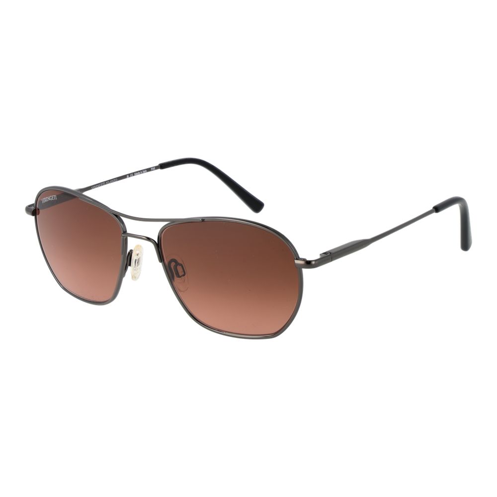 Serengeti Lunger SS545003 Gray Metal Sunglasses
